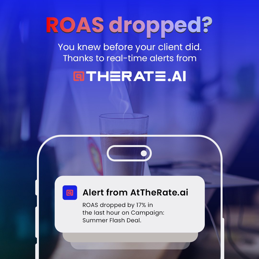 Creative: ROAS dropped? Real-time alerts