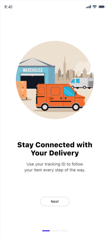 Onboarding: stay connected with your delivery